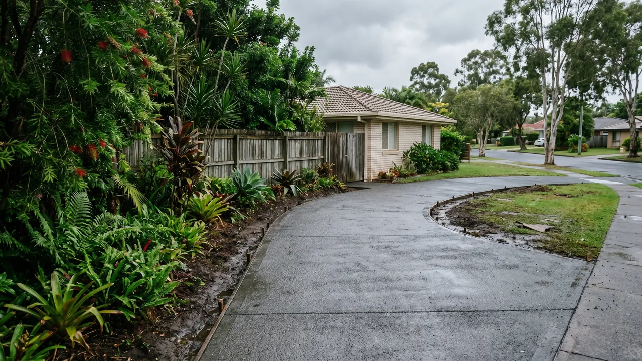 Is there a best time of year to pour concrete in Brisbane? in Chelmer