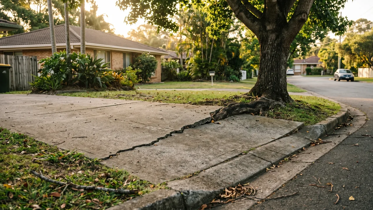 Why does residential concrete crack and can it be prevented? in Chelmer