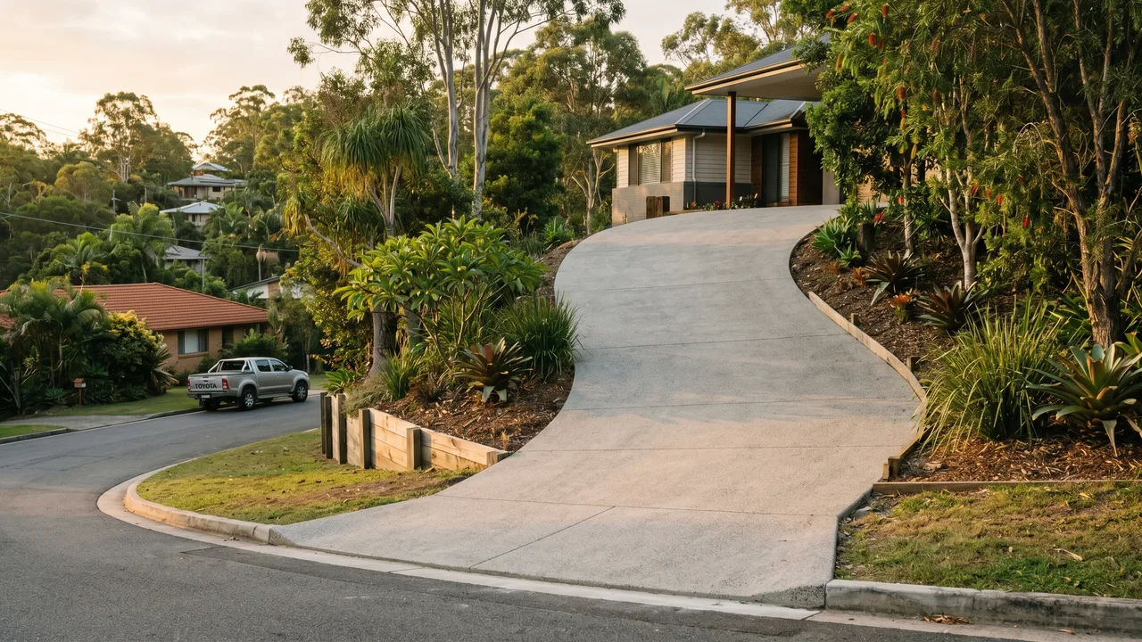 Concreting on a sloped block: what western suburbs homeowners need to know in Chelmer