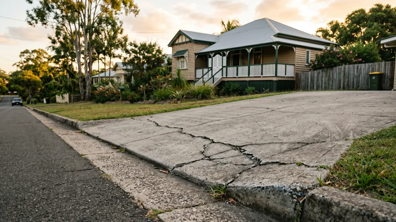 Should you repair or replace your concrete driveway? in Chelmer